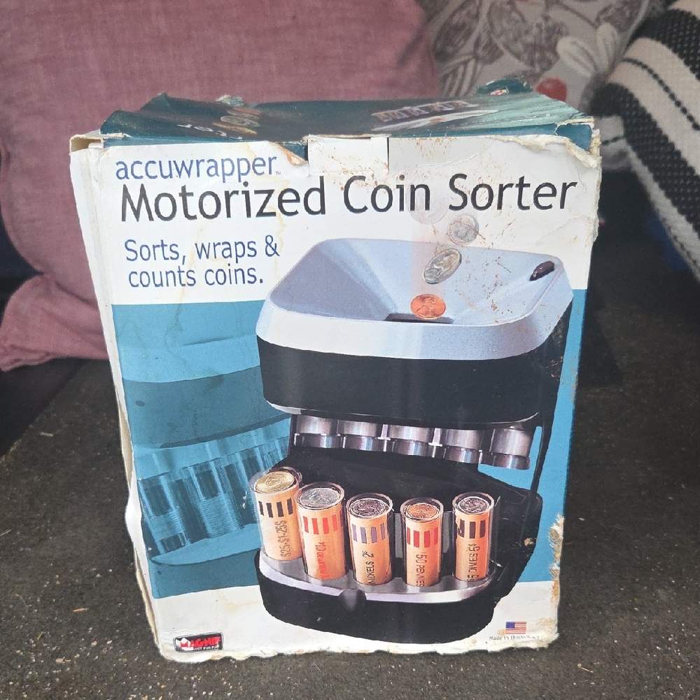 Accuwrapper Motorized Coin Sorter